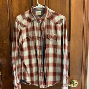 Lucky Brand classic fit flannel shirt